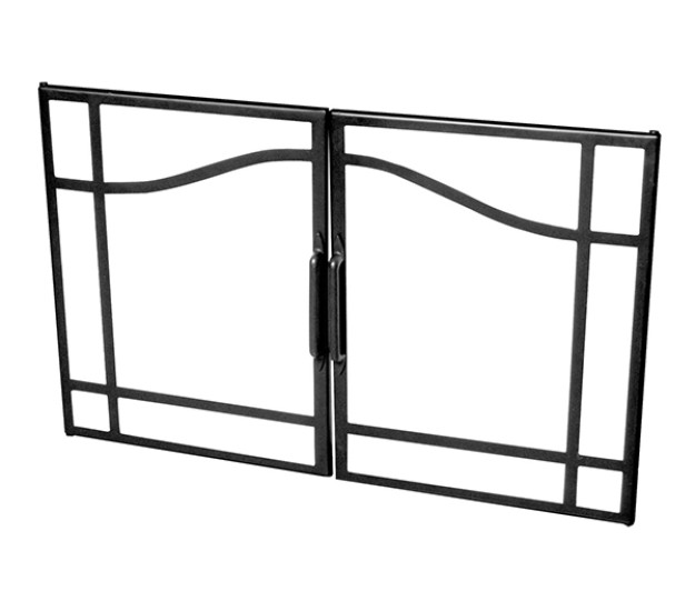 Dimplex Swing Glass Door for 33-inch Deluxe Built-In Firebox (BFSDOOR33BLK)