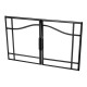 Dimplex Swing Glass Door for 39-inch Deluxe and Standard Built-In Firebox 