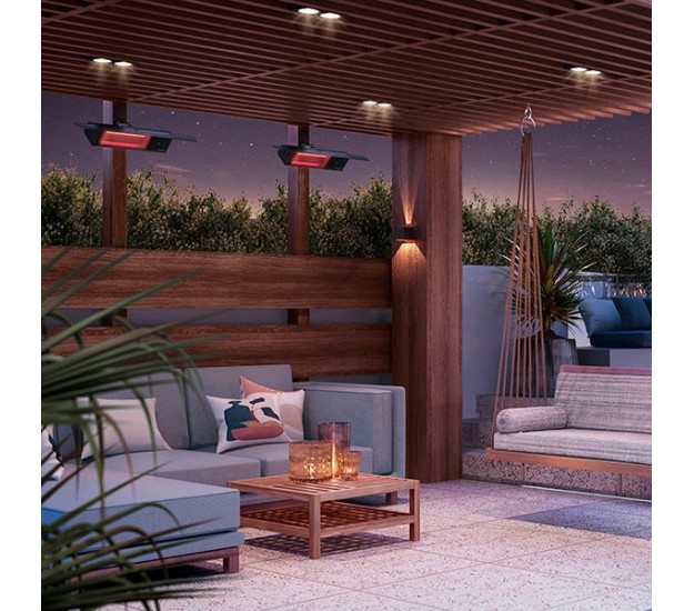 Dimplex Indoor/Outdoor 1500 Watt Wall-mount Plug-in Infrared Heater(DIRP15A10GR)