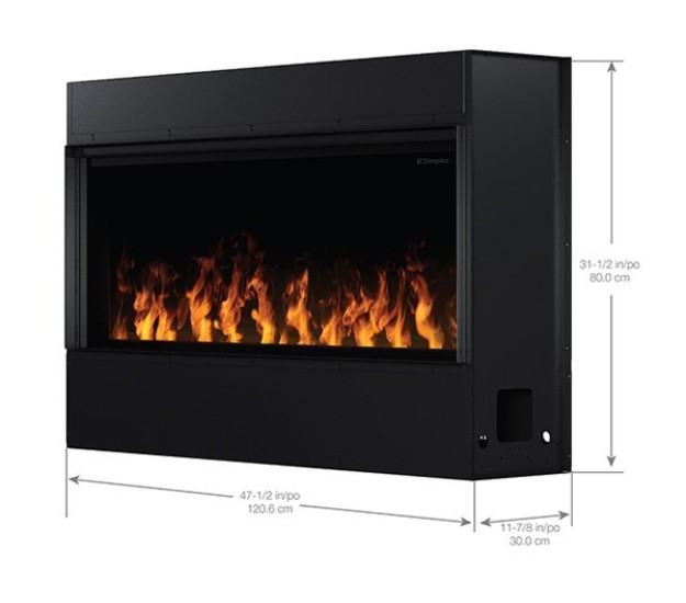 Dimplex Opti-Myst 46-inch Linear Built-In Electric Fireplace (OLF46-AM)