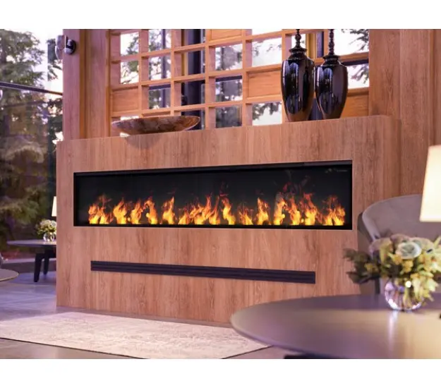 Dimplex Opti-Myst 86-inch Linear Built-In Electric Fireplace ...