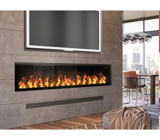 Dimplex Opti-Myst 86-inch Linear Built-In Electric Fireplace Dimplex Opti-Myst 86-inch Linear Built-In Electric Fireplace (OLF86-AM)
