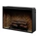 Dimplex Revillusion 42-inch Built-in Firebox with Glass Pane and Plug Kit (RBF42G)