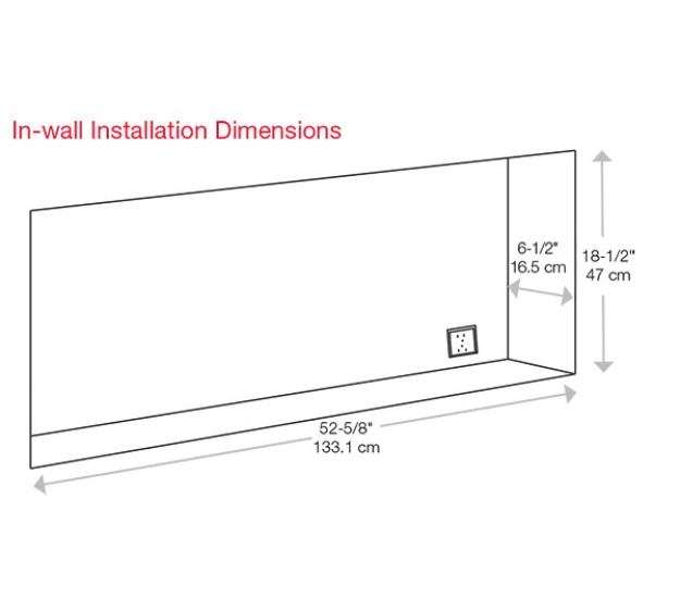 Dimplex Sierra 60-inch Wall/Built-In Linear Electric Fireplace(SIL60) Dimplex Sierra 60-inch Wall/Built-In Linear Electric Fireplace(SIL60)