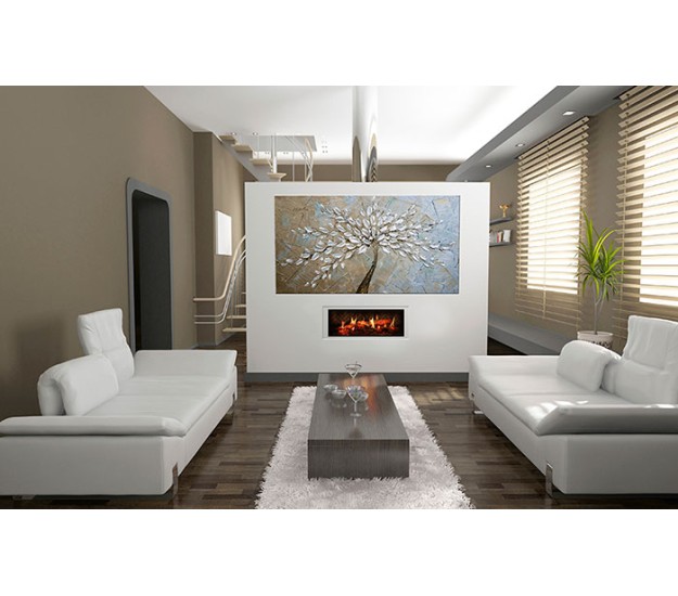 Dimplex 30-inch Opti-V Solo Linear Built-in Fireplace(VF2927L)