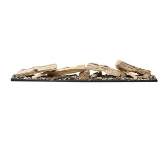 Dimplex 50-inch Split Log Faux Wood Moulded Logset Accessory