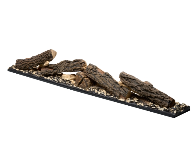 Dimplex 74-inch Split Log Faux Wood Moulded Logset Accessory