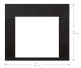 Dimplex Revillusion 36-inch Installation Trim Dimplex Revillusion 36-inch Installation Trim