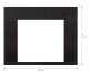 Dimplex Revillusion 40-inch Installation Trim Dimplex Revillusion 40-inch Installation Trim