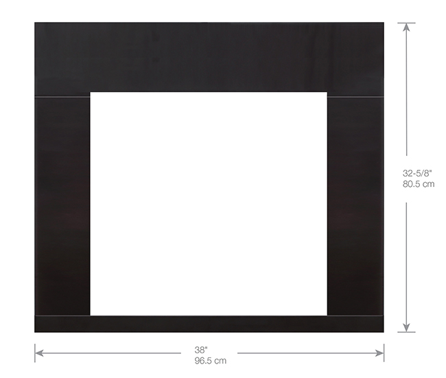 Dimplex Revillusion 38-inch Installation Trim Dimplex Revillusion 38-inch Installation Trim