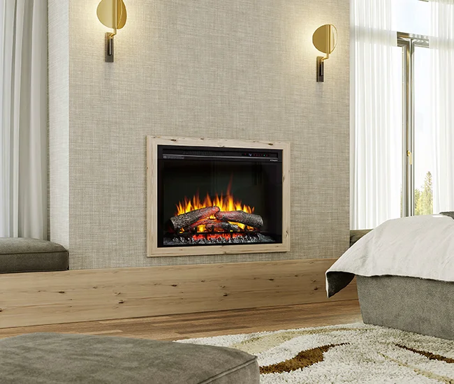Dimplex Nova 33-inch Plug-in Electric Firebox with Realogs