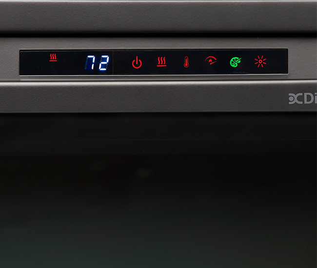 Dimplex Nova 23-inch Plug-in Electric Firebox with Acrylic Ember Media Bed Dimplex Nova 23-inch Plug-in Electric Firebox with Acrylic Ember Media Bed