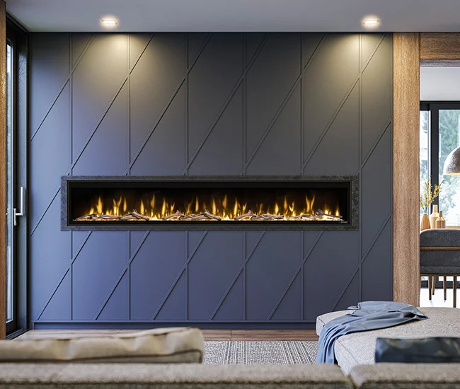 デンプレックス Dimplex Ignite Evolve 100-inch Linear Electric Fireplace