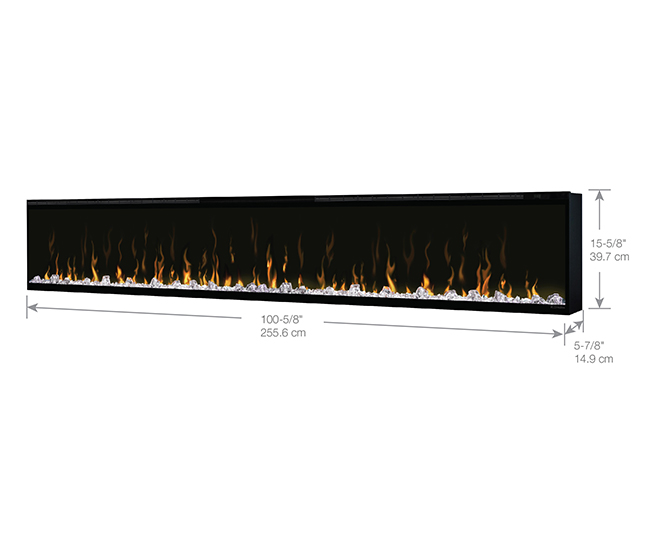 Dimplex IgniteXL 100-inch Linear Electric Fireplace Dimplex IgniteXL 100-inch Linear Electric Fireplace