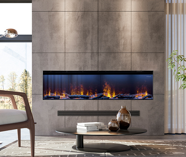 Dimplex Opti-Myst 66-inch Linear Built-In Electric Fireplace Dimplex Opti-Myst 66-inch Linear Built-In Electric Fireplace