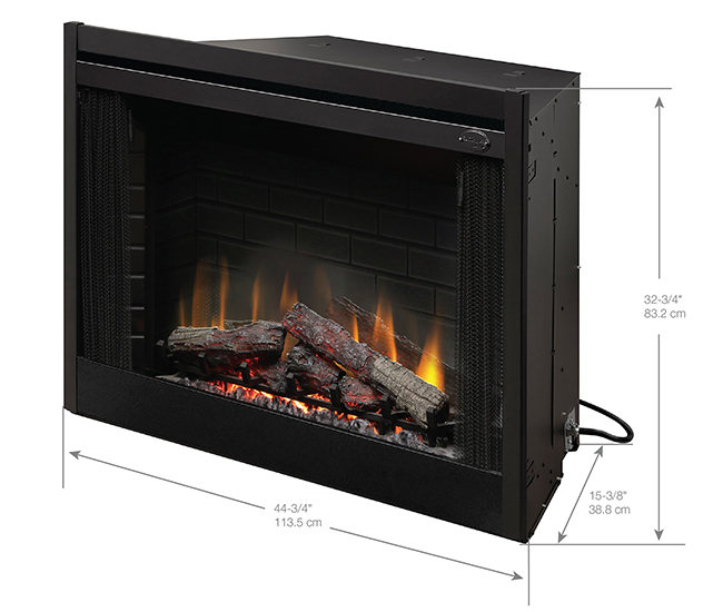 Dimplex 45-inch Deluxe Built-In Electric Firebox Dimplex 45-inch Deluxe Built-In Electric Firebox