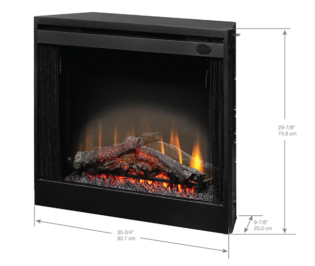 Dimplex Slimline 33-inch Built-In Electric Firebox Dimplex Slimline 33-inch Built-In Electric Firebox