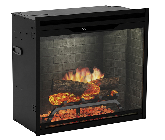 Dimplex Revillusion 24-inch Neutral Brick Built-In Firebox