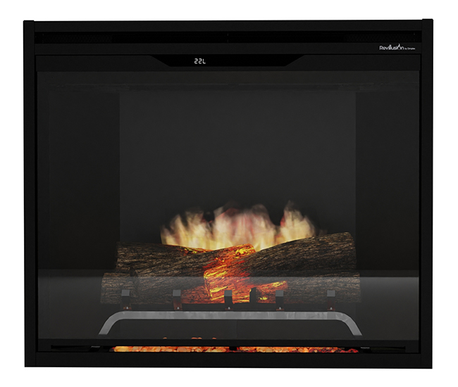Dimplex Revillusion 30-inch Black Built-In Firebox