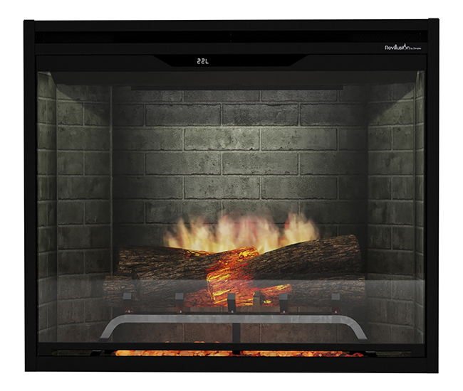 Dimplex Revillusion 30-inch Neutral Brick Built-In Firebox