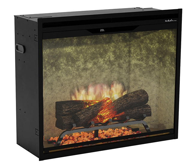 Dimplex Revillusion 30-inch Weathered Concrete Built-In Firebox