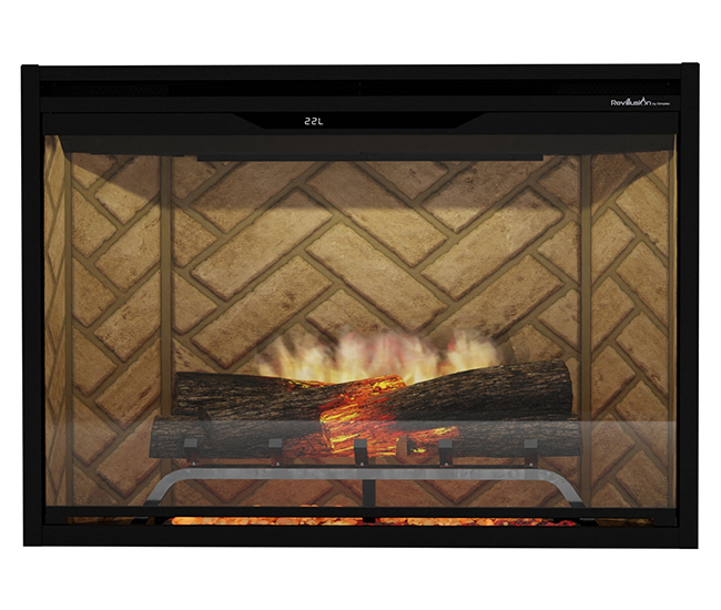 Dimplex Revillusion 36-inch Herringbone Built-In Firebox Dimplex Revillusion 36-inch Herringbone Built-In Firebox