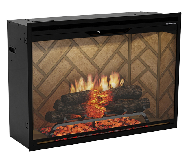Dimplex Revillusion 36-inch Herringbone Built-In Firebox Dimplex Revillusion 36-inch Herringbone Built-In Firebox