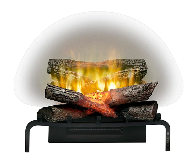 Dimplex Revillusion Electric Fireplace Log Insert - 20 Inch Faux Wooden Logs, Plug in Electric Heater; Remote Control Included - Supplemental Zone Heat | Model #RLG20 - Thumbnail 2