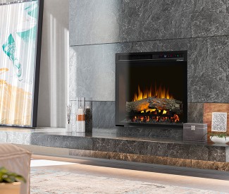 Dimplex Nova 23-inch Plug-in Electric Firebox with ReaLogs