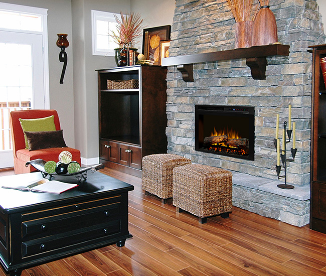 Dimplex Nova 26-inch Plug-in Electric Firebox with ReaLogs Dimplex Nova 26-inch Plug-in Electric Firebox with ReaLogs