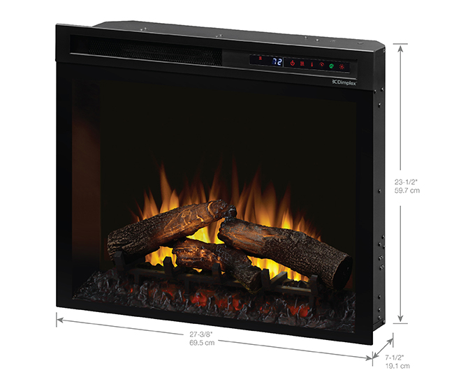 Dimplex Nova 28-inch Plug-in Electric Firebox with ReaLogs Dimplex Nova 28-inch Plug-in Electric Firebox with ReaLogs