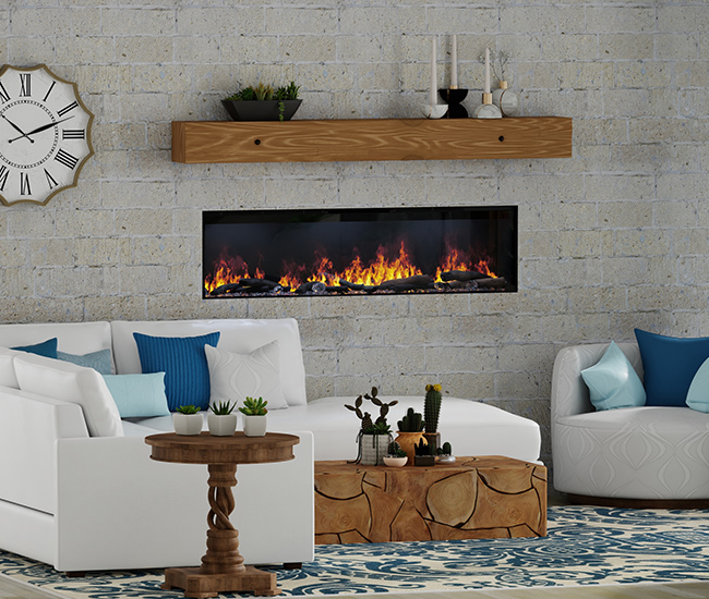 Dimplex Opti-Myst 66-inch Linear Built-In Electric Fireplace