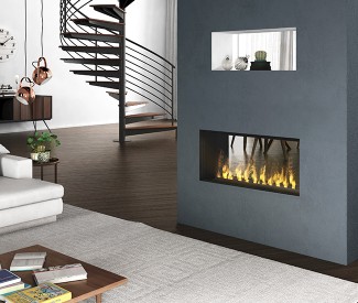 Dimplex 40-inch Opti-Myst Pro 1000 Built-In Electric Firebox with Heat