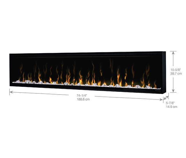 Dimplex IgniteXL 74-inch Linear Electric Fireplace Dimplex IgniteXL 74-inch Linear Electric Fireplace