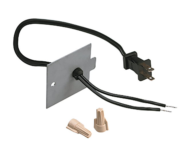 Dimplex 120V Power Supply Cord Accessory Kit for Built-In Fireboxes