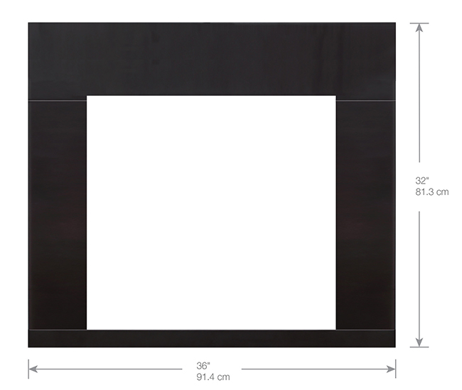 Dimplex Revillusion 36-inch Installation Trim