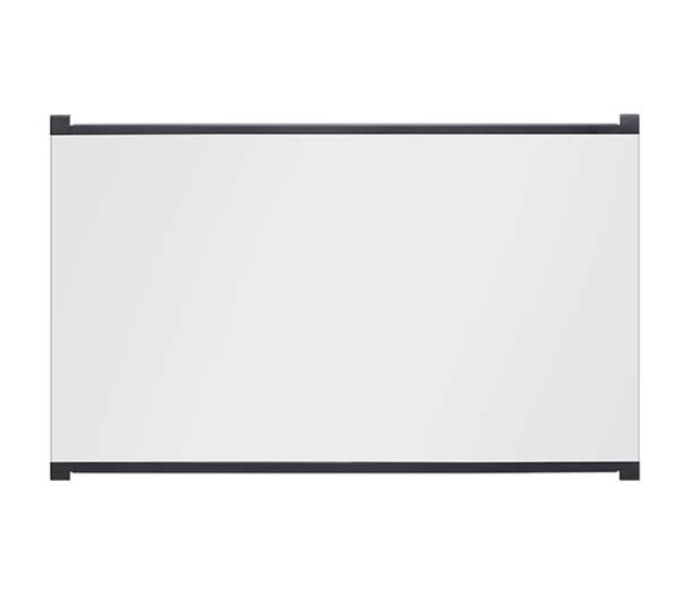 Dimplex Single Pane Glass Door for 33-inch Deluxe Built-In Firebox (BFGLASS33BLK)