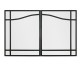 Dimplex Swing Glass Door for 33-inch Deluxe Built-In Firebox