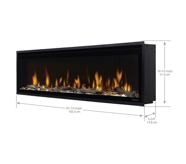 Dimplex Ignite Evolve 50-inch Linear Electric Fireplace (EVO50) Dimplex Ignite Evolve 60-inch Linear Electric Fireplace (EVO60)