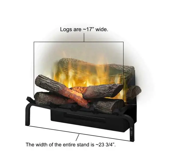 Dimplex Revillusion 20-inch Plug-In Log Set