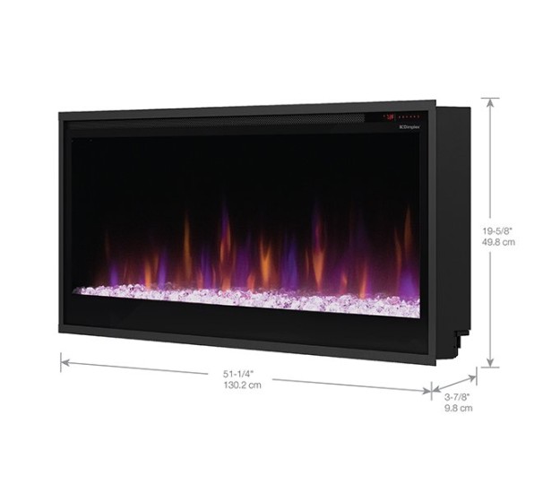 Dimplex Multi-Fire Slim 50" Linear Electric Fireplace(PLF5014-XS)