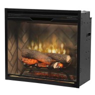 Dimplex Revillusion 24-inch Built-in Firebox, Herringbone Dimplex Revillusion 24-inch Built-in Firebox, Herringbone