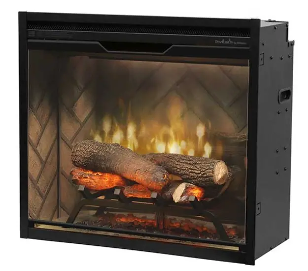 Dimplex Revillusion 24-inch Built-in Firebox, Herringbone