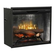 Dimplex Revillusion 24-inch Built-in Firebox, Weathered Concrete Dimplex Revillusion 24-inch Built-in Firebox, Weathered Concrete