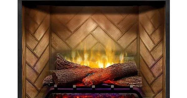Dimplex Revillusion 30-inch Built-in Firebox with Front Glass ...