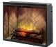 Dimplex Revillusion 36-inch Portrait Built-in Firebox with Glass Pane and Plug Kit (RBF36P-FG)