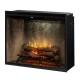 Dimplex Revillusion 36-inch Portrait Built-in Firebox with Glass Pane and Plug Kit, Weathered Concrete (RBF36PWCG)