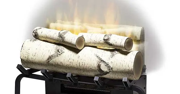 Dimplex Revillusion 25-inch Plug-In Log Set With Birch Logs