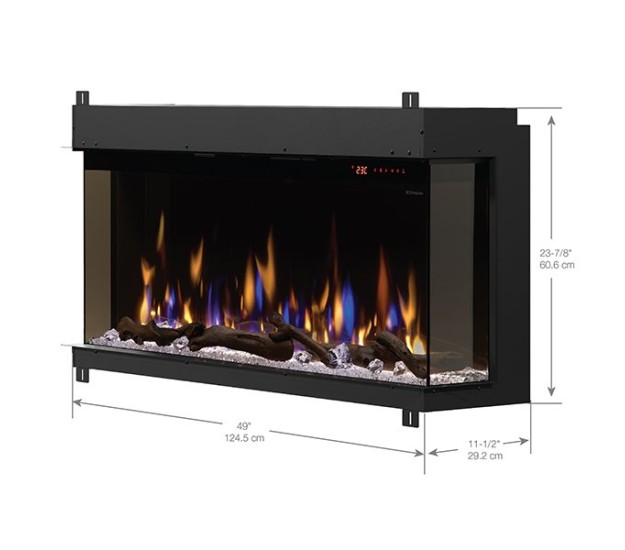 Dimplex IgniteXL Bold Built-In 50-inch Linear Electric Fireplace(XLF5017-XD)