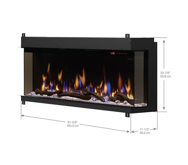 Dimplex IgniteXL Bold Built-In 60-inch Linear Electric Fireplace(XLF6017-XD)